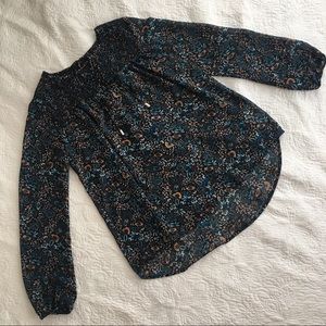 New Look Blue Floral Top - ALL MUST GO SALE!